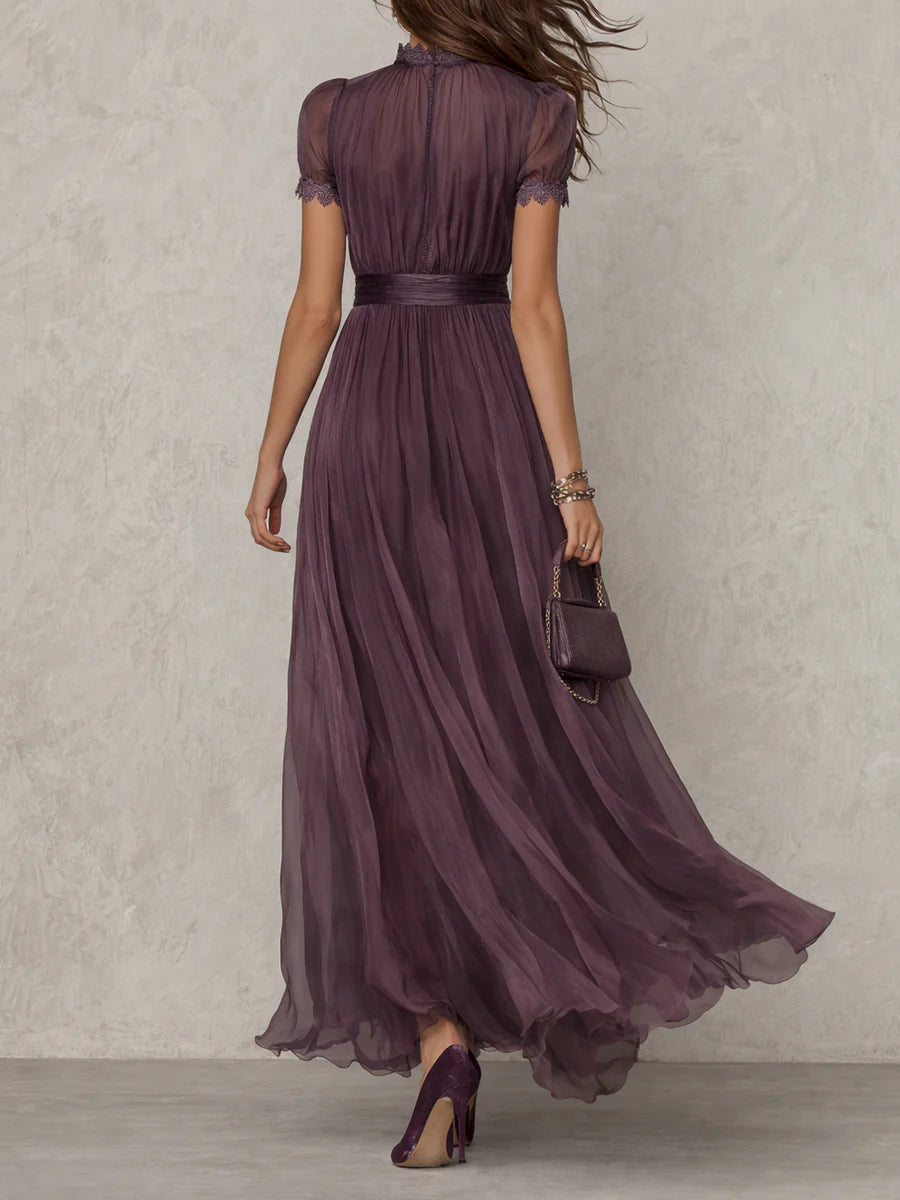 Mia | Maxikleid Chiffon Vintage elegant