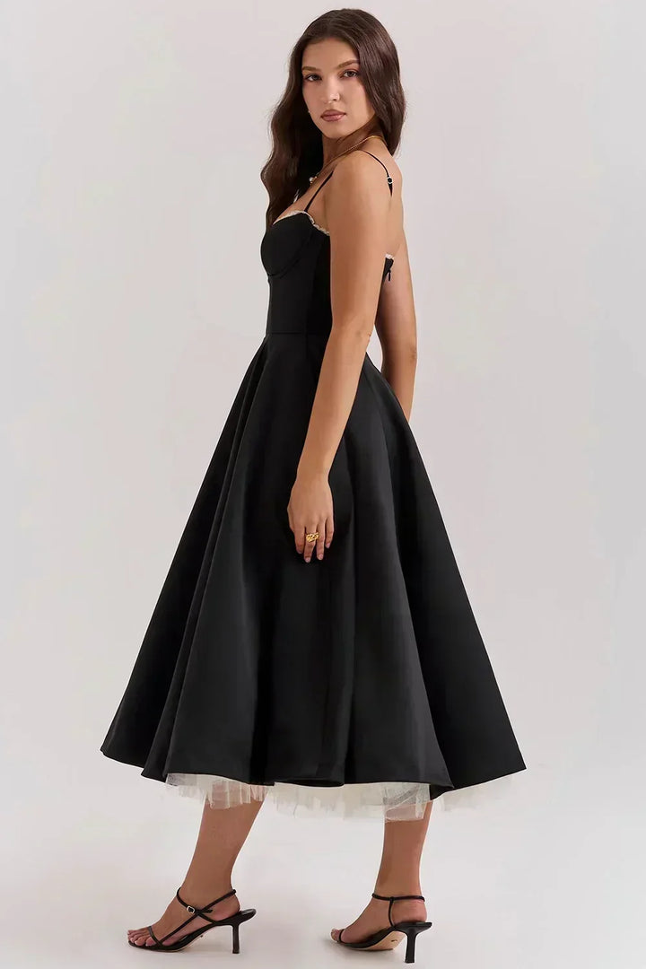 Britta | Midikleid aus Luxus