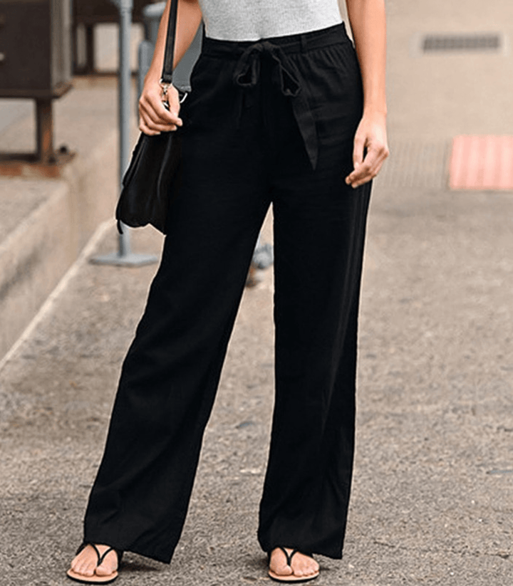 Ida | Damen-Relaxhose mit Kordel und elastischem Bund