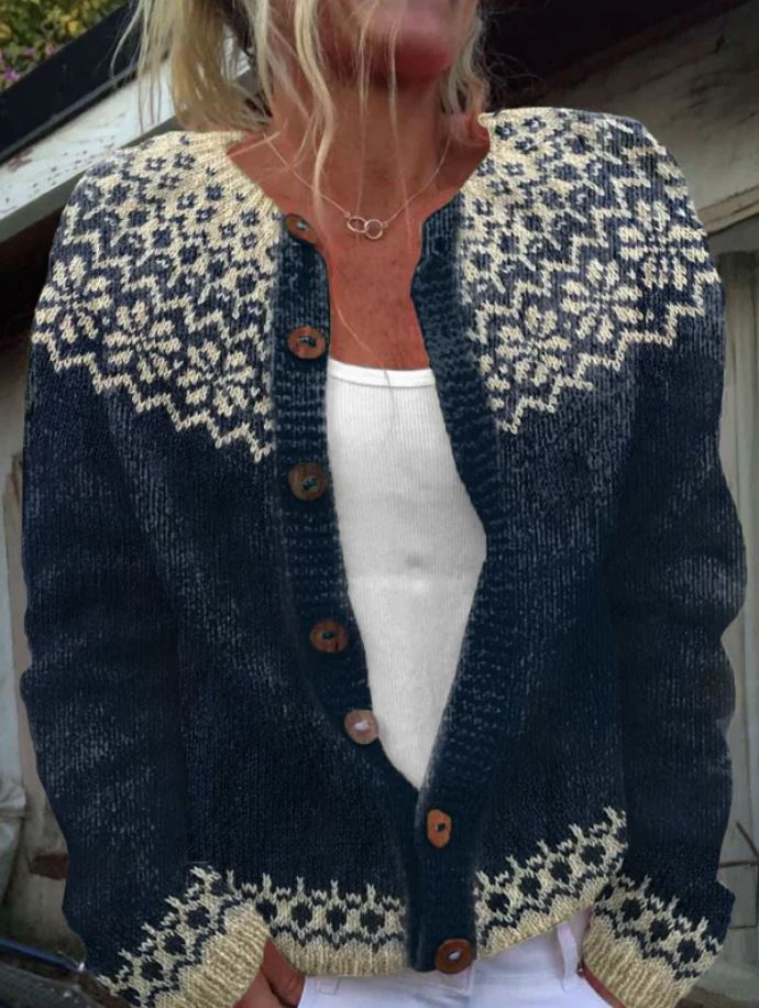 Heidi | Vintage-Strickjacke