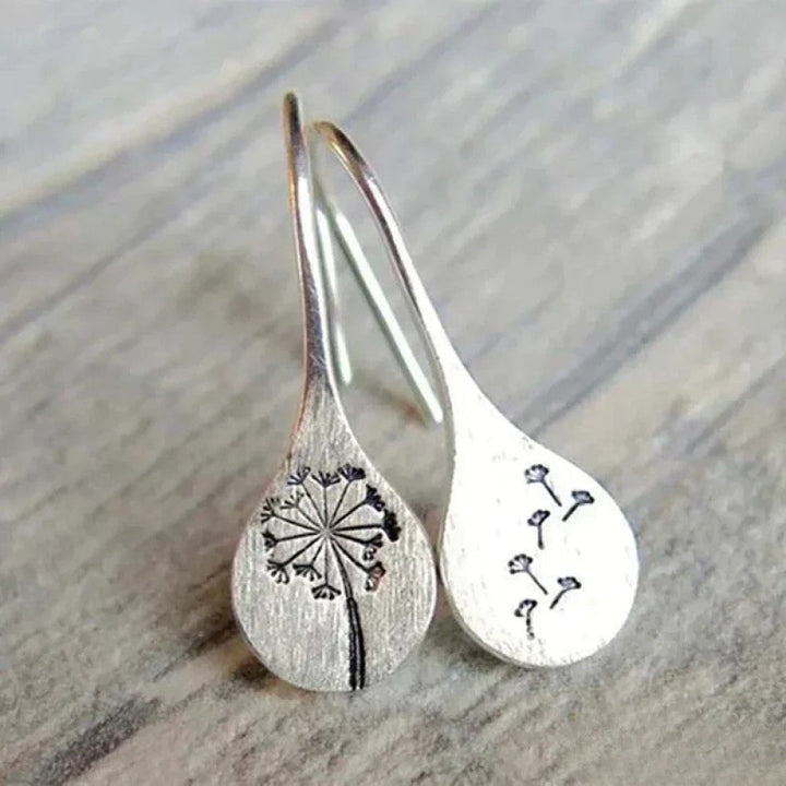 Eleonore | Elegante Ohrringe im Dandelion-Blatt-Design
