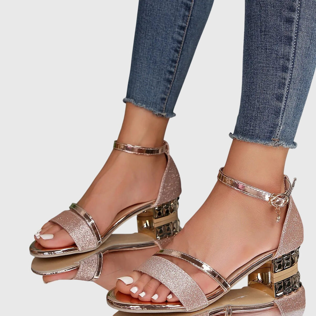 Hermine | Orthopädische Absatzsandalen