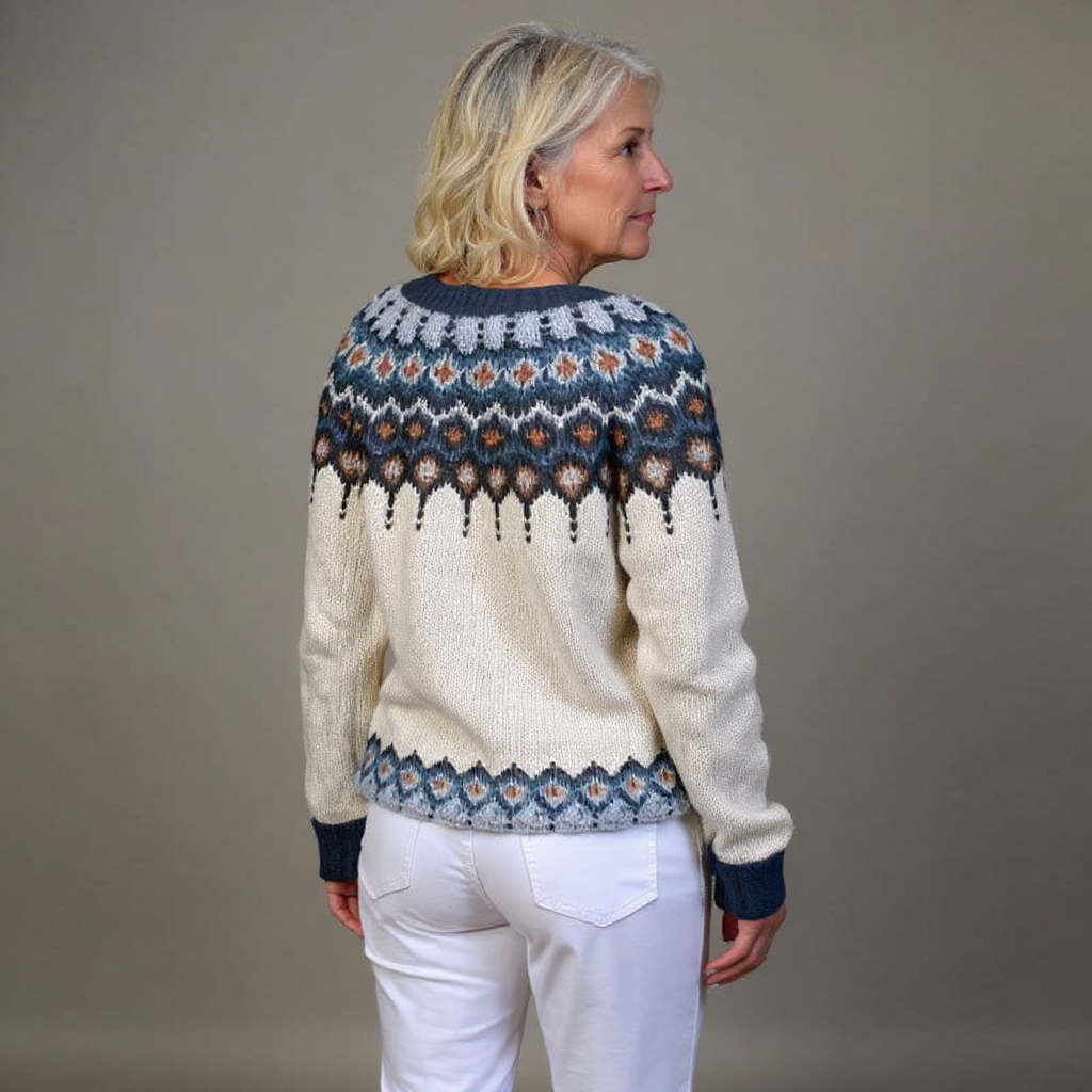 Gerda | Strickjacke im isländischen Vintage-Stil