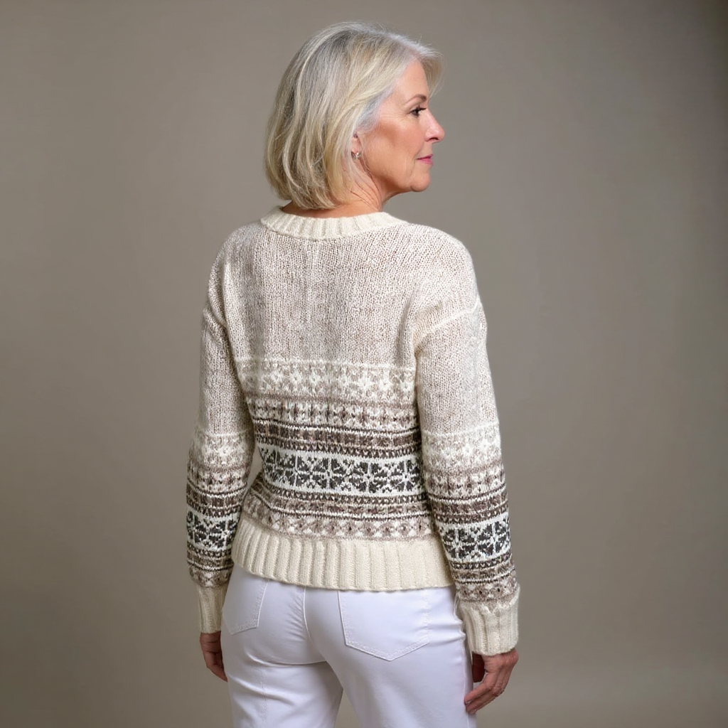 Inge | Strickjacke im isländischen Vintage-Stil