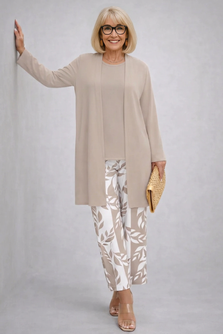 Gabriele | Elegantes dreiteiliges Damenset