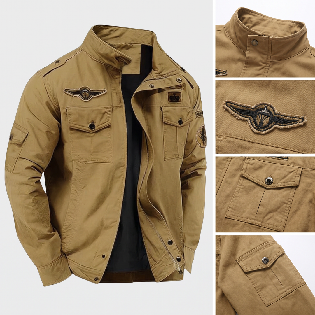 Alfons | Camelfarbene Feldjacke