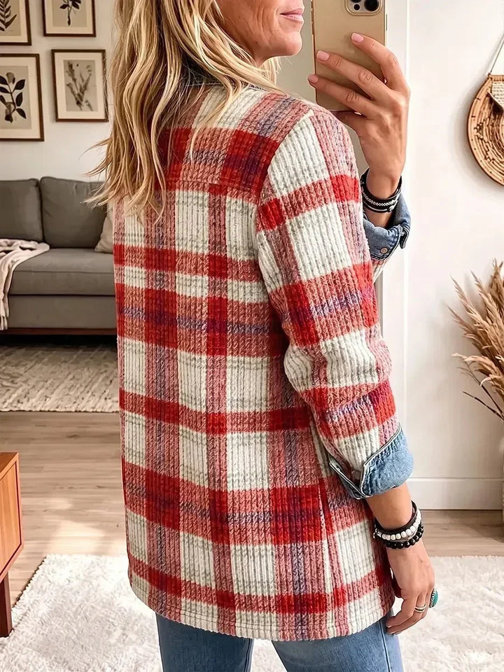 Helene | Vintage-Jeansjacke mit Patchwork