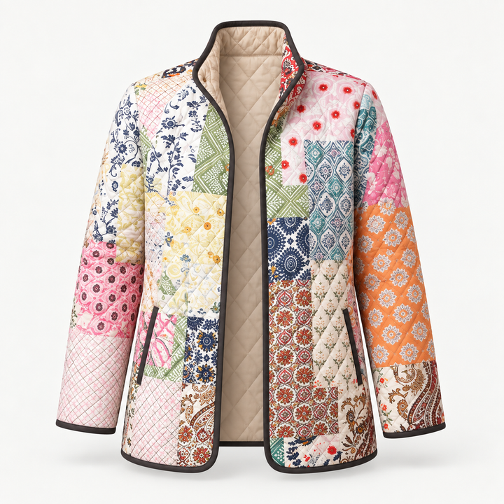 Matilda | Steppjacke im Boho-Patchworkstil
