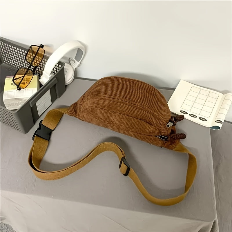 Katharina | Schultertasche aus Cord
