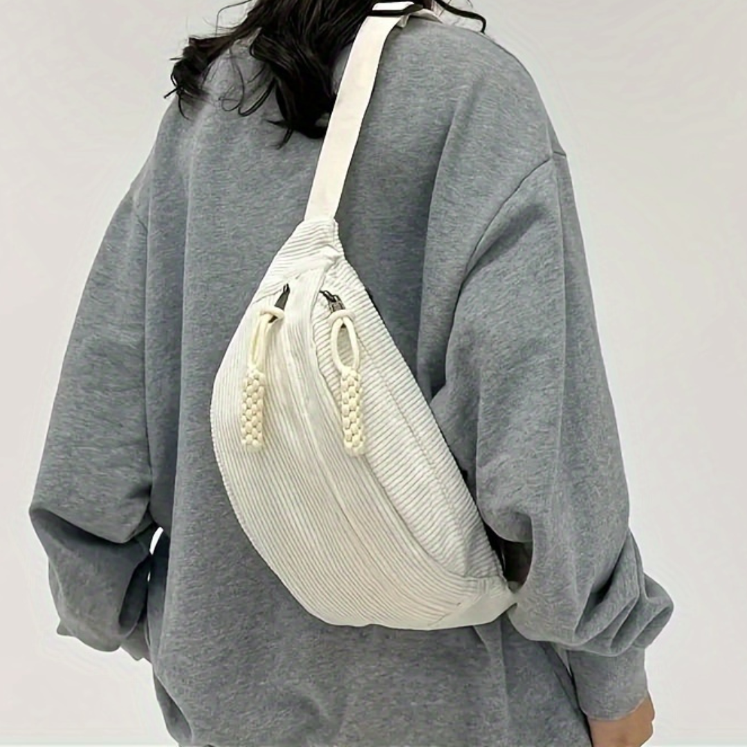 Katharina | Schultertasche aus Cord