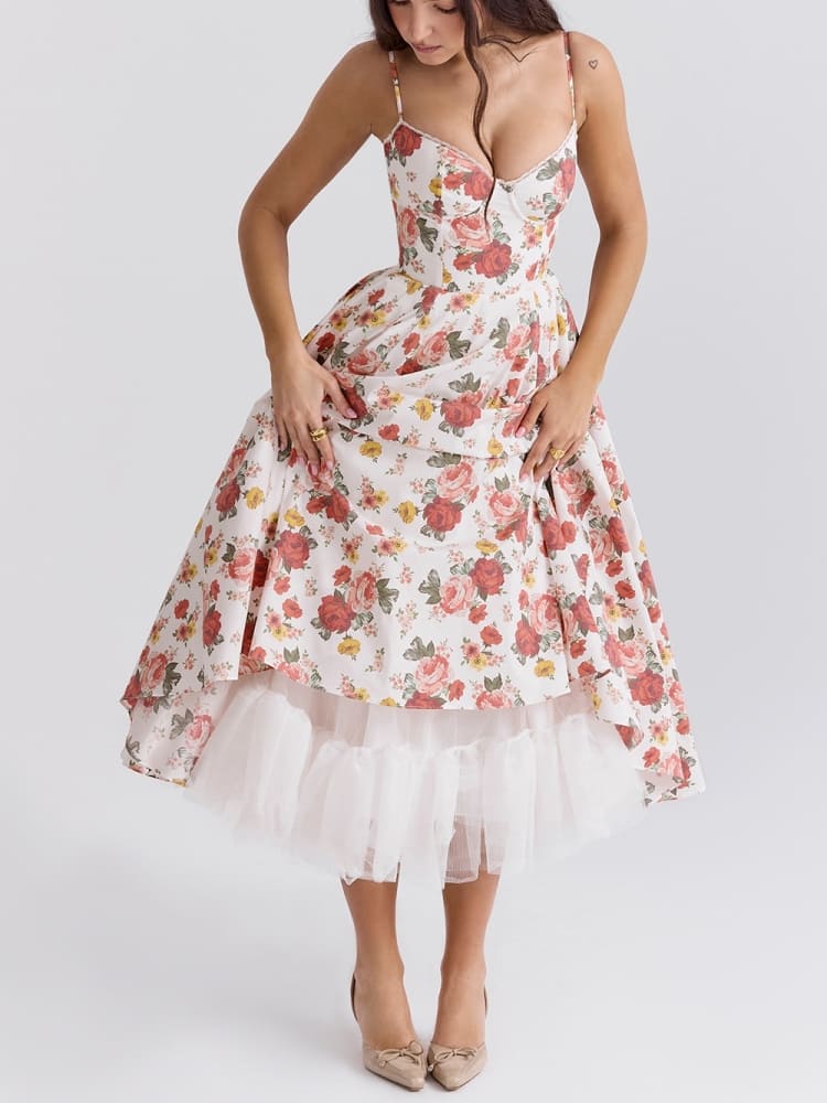 Britta | Midikleid aus Luxus