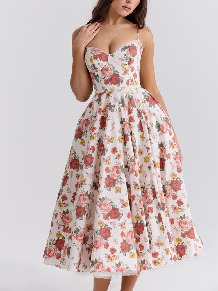 Britta | Midikleid aus Luxus