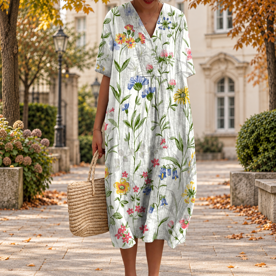 Bequemes Herbstkleid