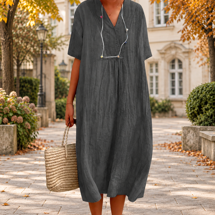 Bequemes Herbstkleid