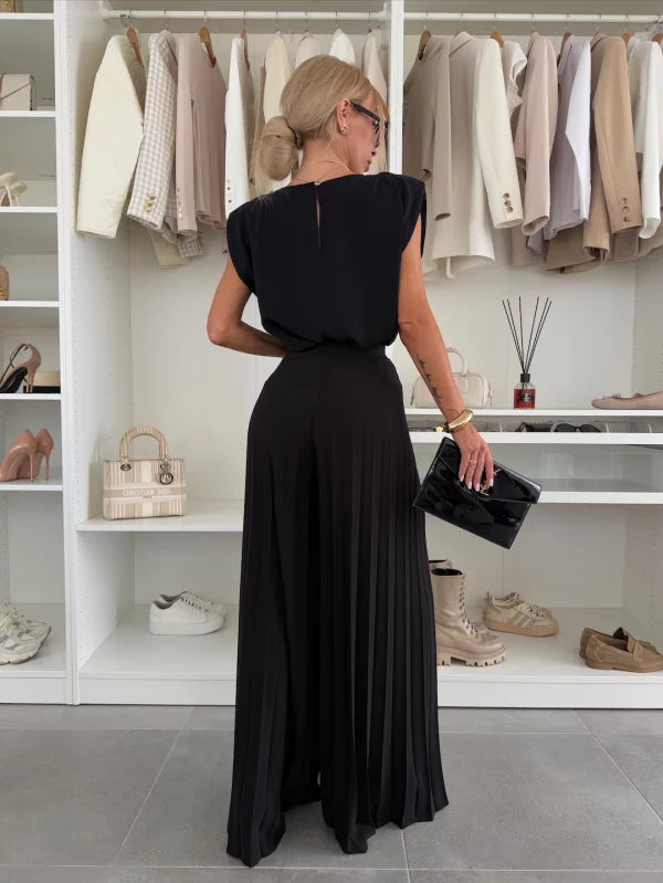 Magdalena | Elegantes Plissee-Ensemble