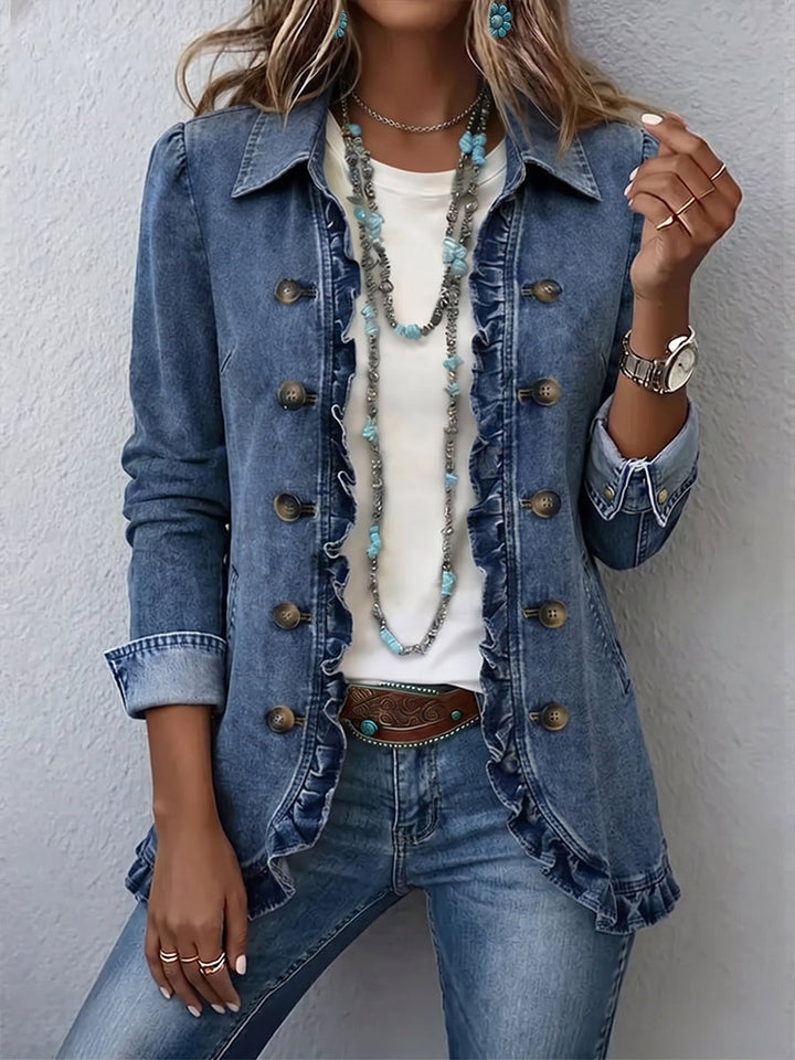 Martina | Jacke mit Rüschen