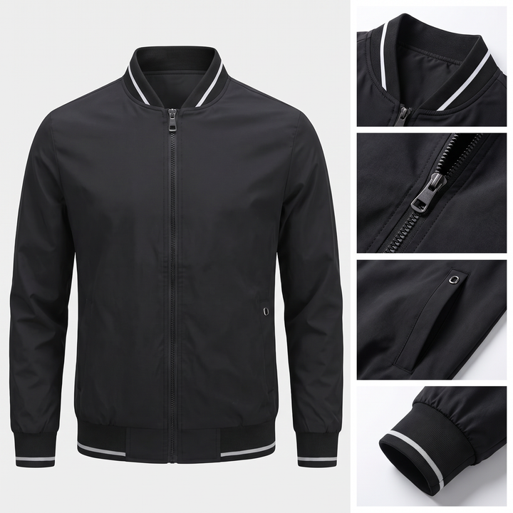 Werner | Schwarze Bomberjacke