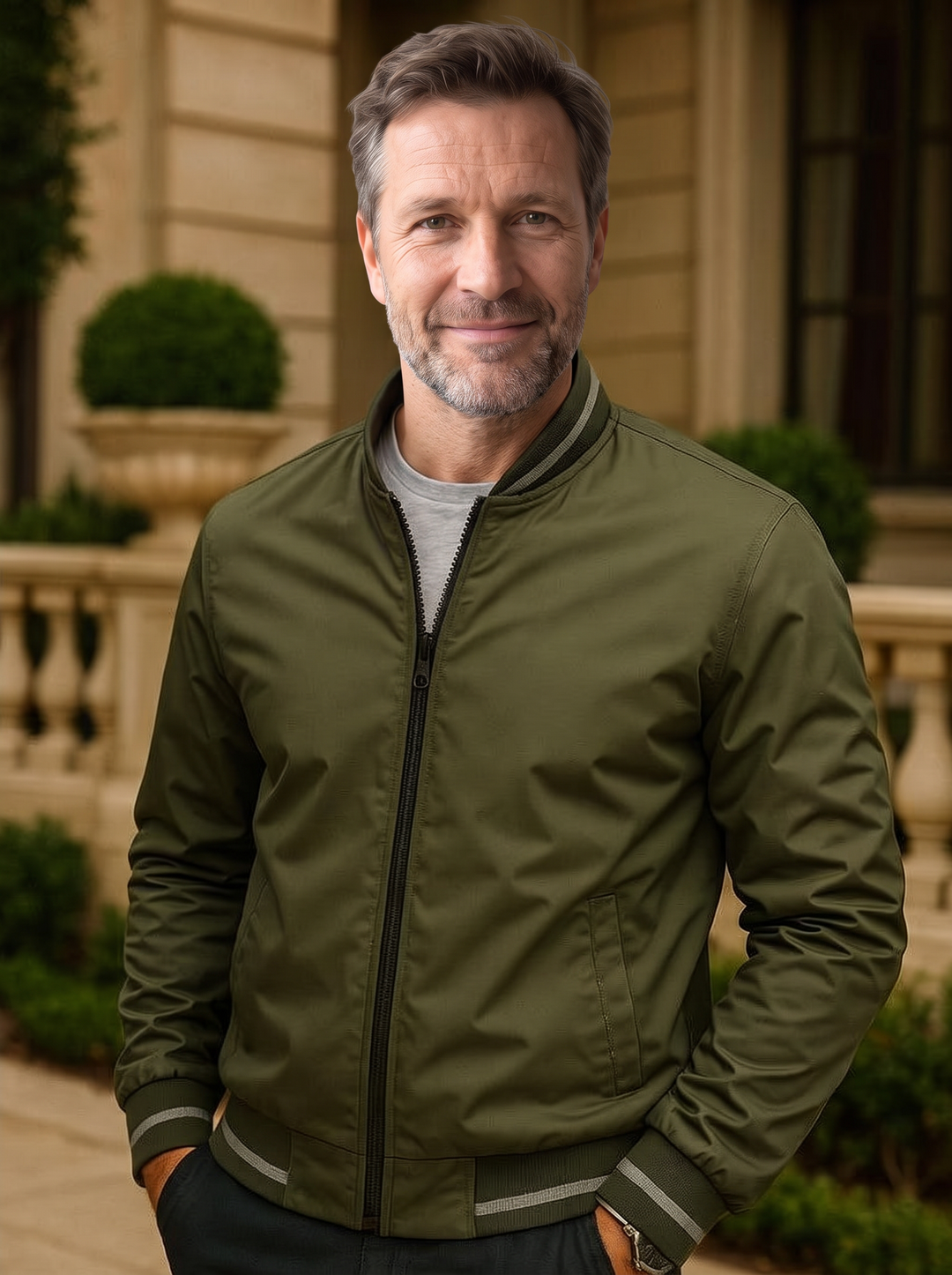 Werner | Schwarze Bomberjacke