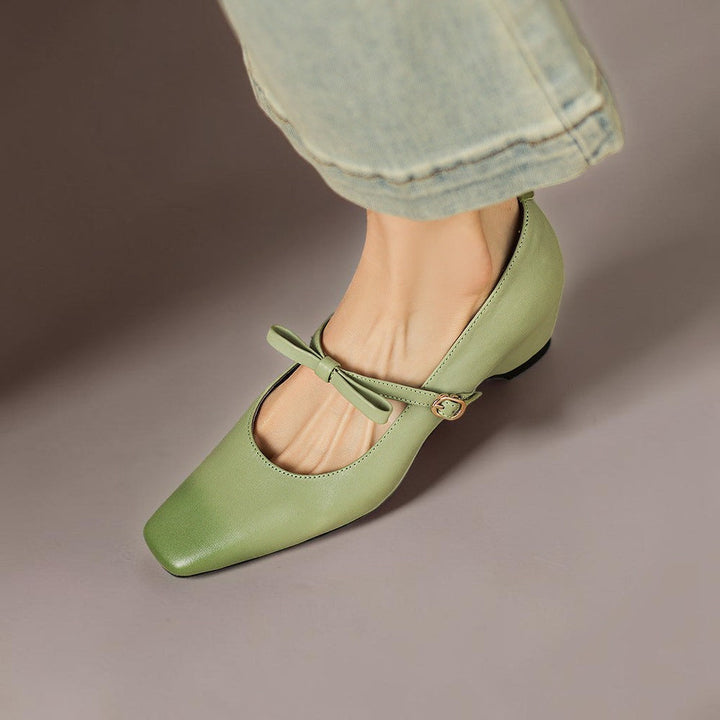 Emilia | Elegante Mary Janes Mit Schleife