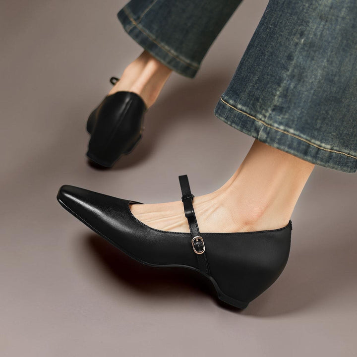 Emilia | Elegante Mary Janes Mit Schleife