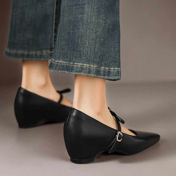 Emilia | Elegante Mary Janes Mit Schleife