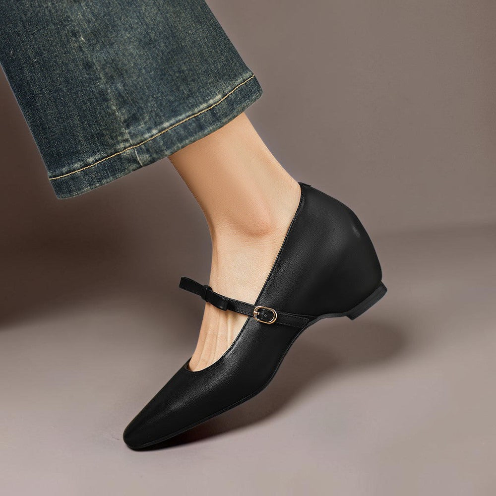 Emilia | Elegante Mary Janes Mit Schleife