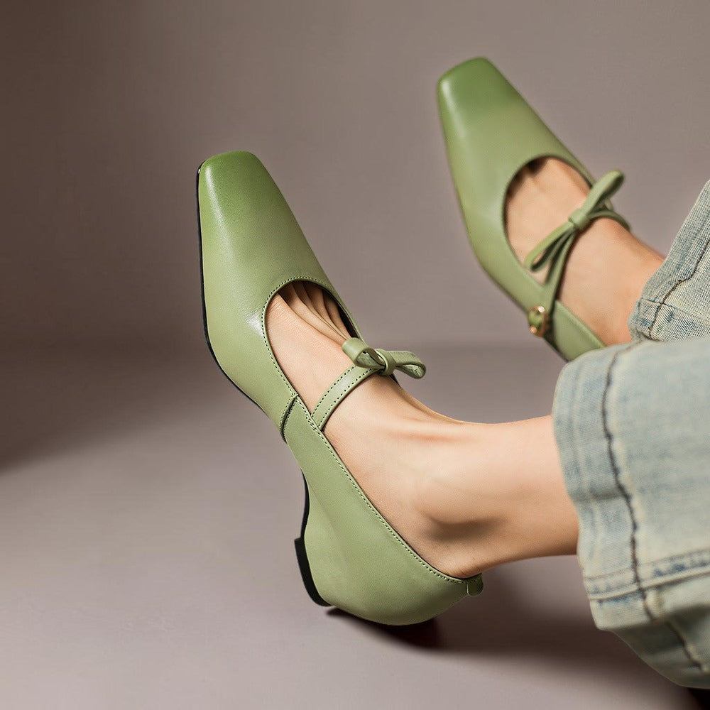 Emilia | Elegante Mary Janes Mit Schleife