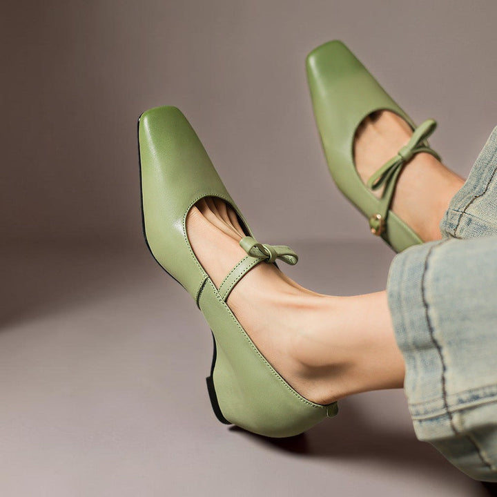 Emilia | Elegante Mary Janes Mit Schleife