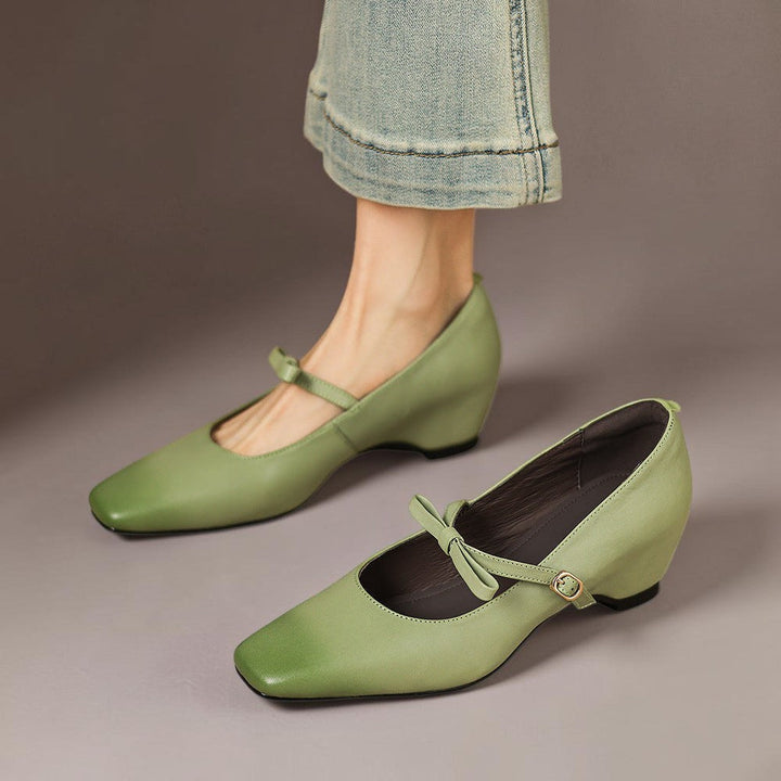Emilia | Elegante Mary Janes Mit Schleife