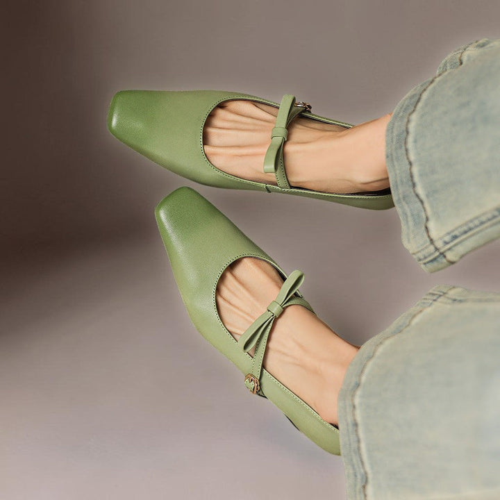 Emilia | Elegante Mary Janes Mit Schleife