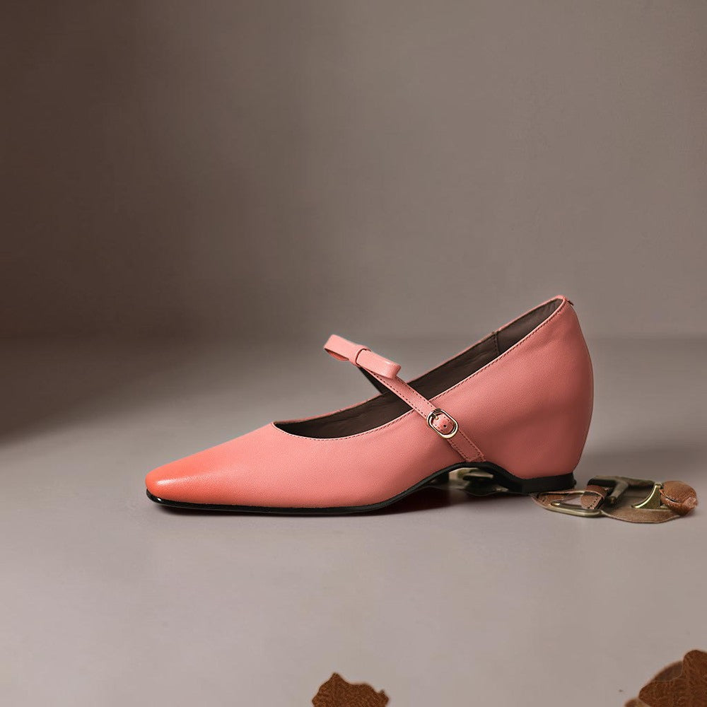 Emilia | Elegante Mary Janes Mit Schleife